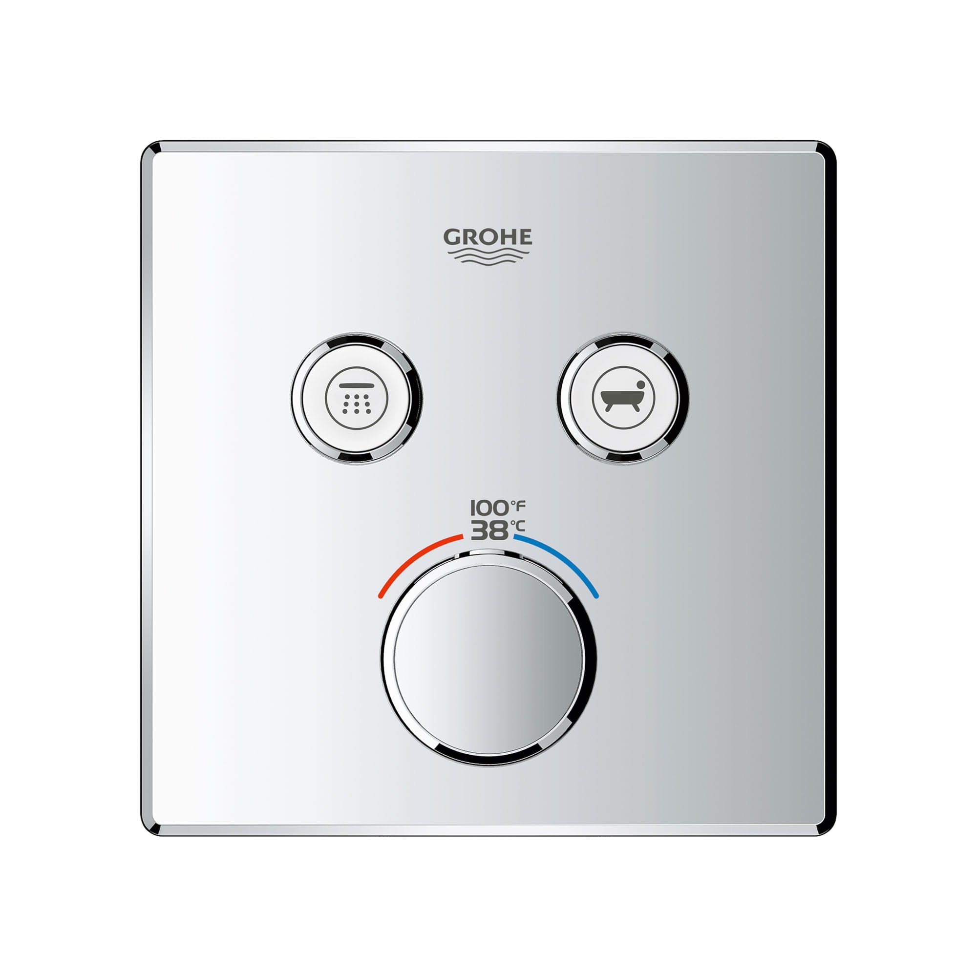 Dual Function Thermostatic Valve Trim